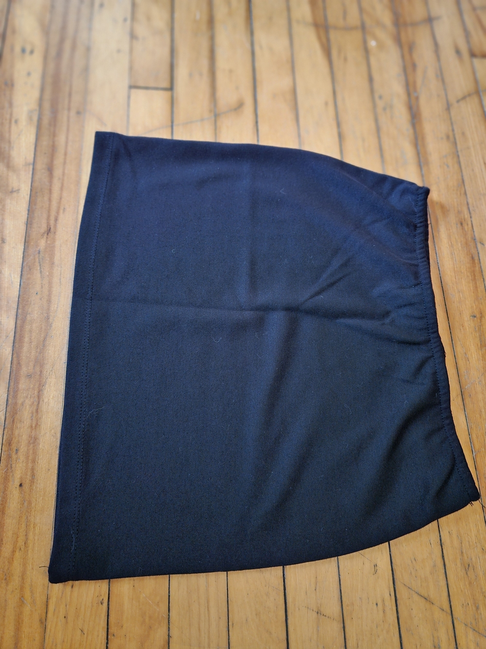 Women's Black Stretch Mini Skirt
